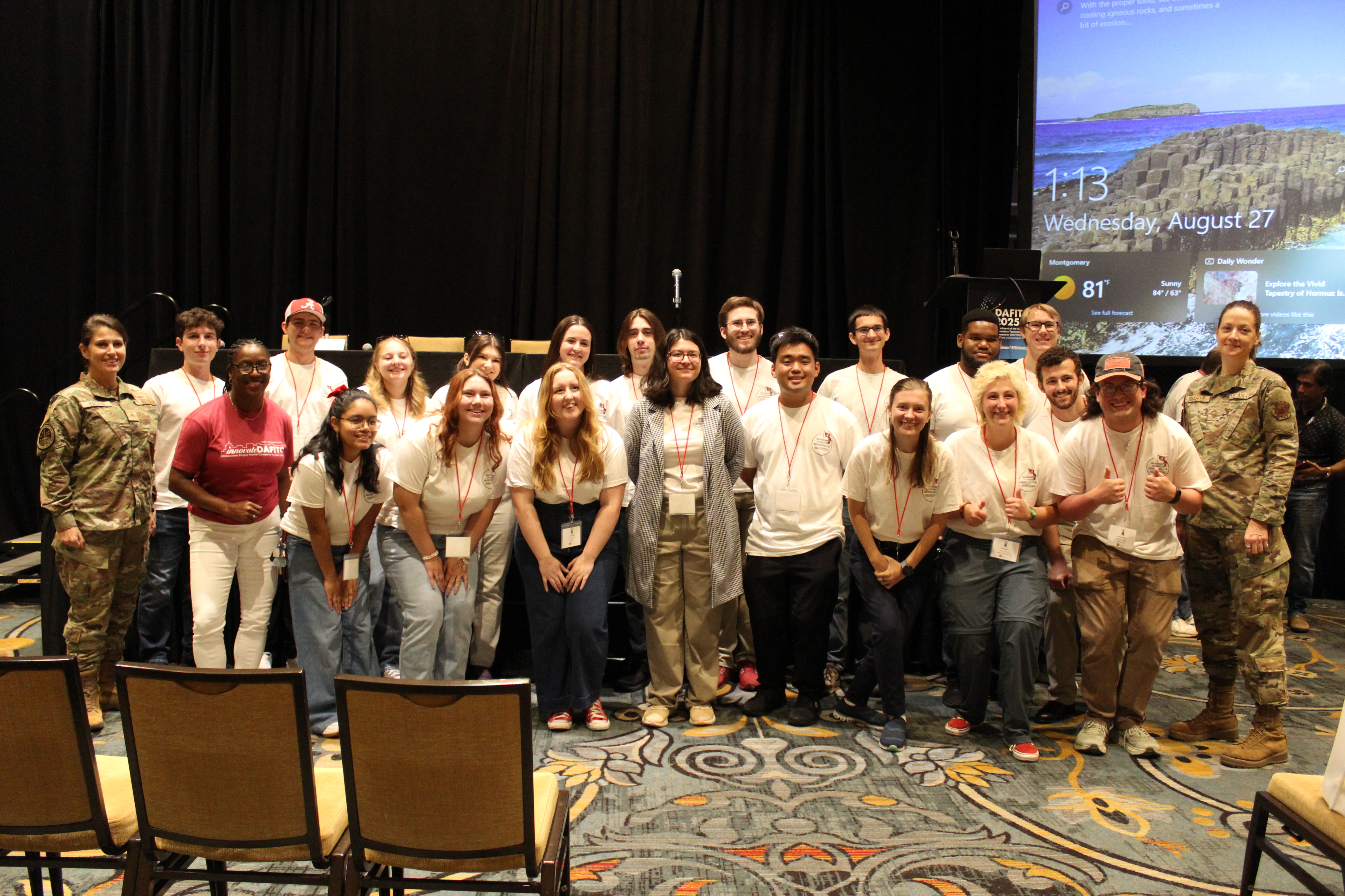 volunteers at uactf montgomery